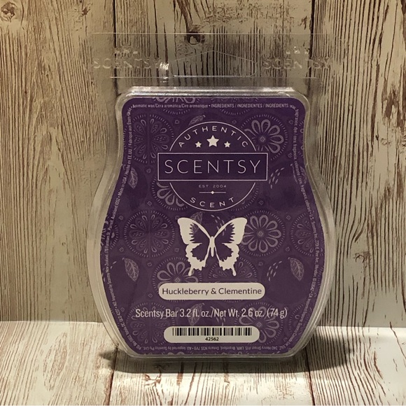 Scentsy Other Huckleberry Clementine Scentsy Wax Bar Poshmark